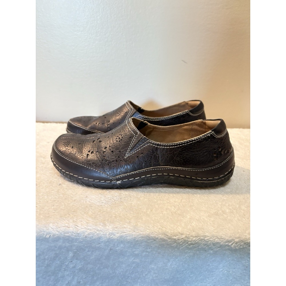 L'Artiste Spring Step - Libora-B Women's Size 37 (6.5) Black Leather EUC - Picture 2 of 8